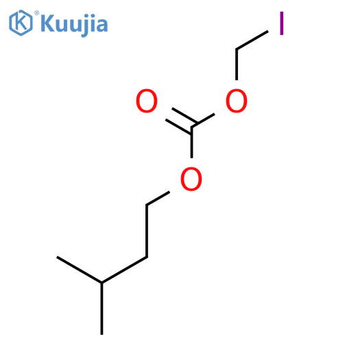 Carbonic acid, iodomethyl 3-methylbutyl ester structure