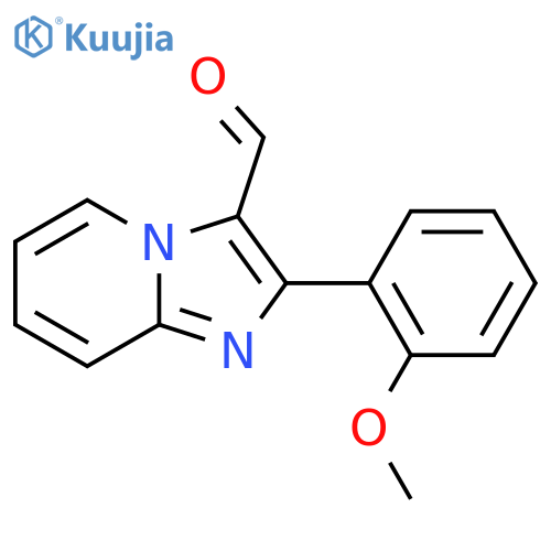 2-(2-Methoxyphenyl)imidazo[1,2-a]pyridine-3-carbaldehyde structure