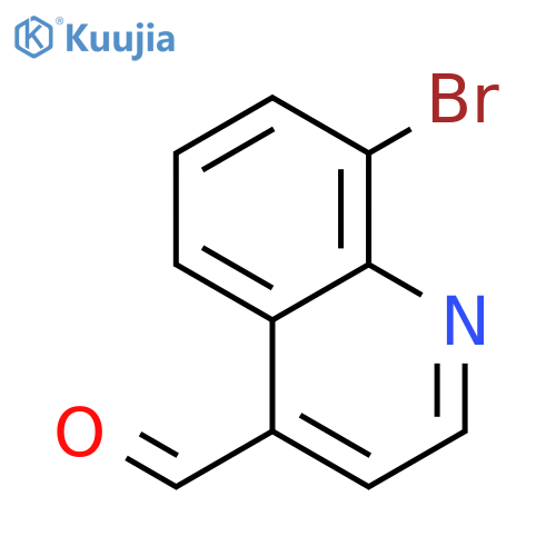 8-Bromoquinoline-4-carbaldehyde structure