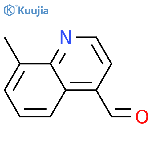 8-methylquinoline-4-carbaldehyde structure
