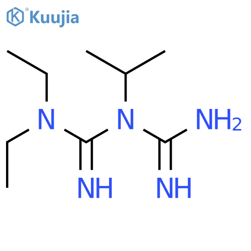 Imidodicarbonimidic diamide, N,N-diethyl-N'-(1-methylethyl)- structure