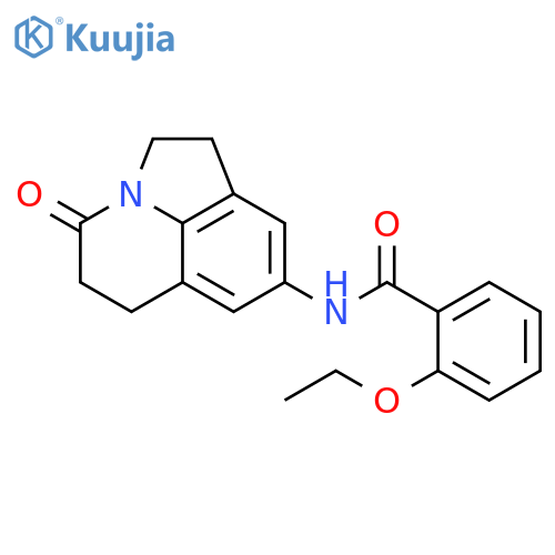 2-ethoxy-N-{11-oxo-1-azatricyclo6.3.1.0^{4,12}dodeca-4(12),5,7-trien-6-yl}benzamide structure