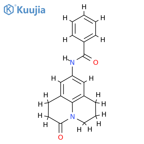 N-{2-oxo-1-azatricyclo7.3.1.0^{5,13}trideca-5,7,9(13)-trien-7-yl}benzamide structure