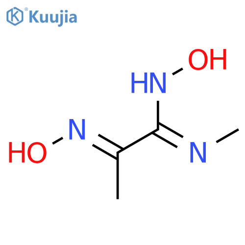 Propanimidamide, N-hydroxy-2-(hydroxyimino)-N'-methyl-, (Z,E)- structure