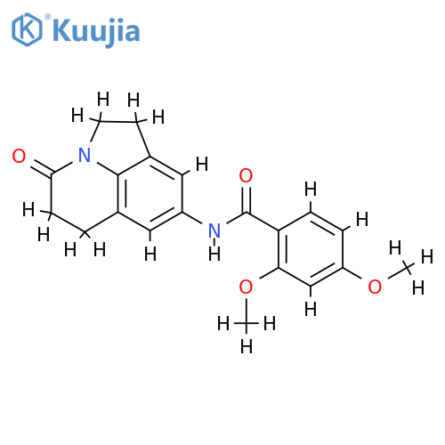 2,4-dimethoxy-N-{11-oxo-1-azatricyclo6.3.1.0^{4,12}dodeca-4(12),5,7-trien-6-yl}benzamide structure