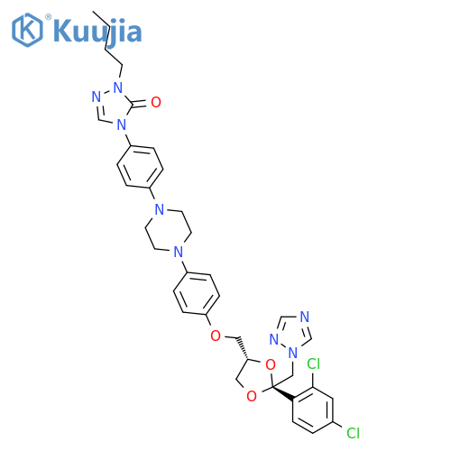 Butyl Itraconazole structure