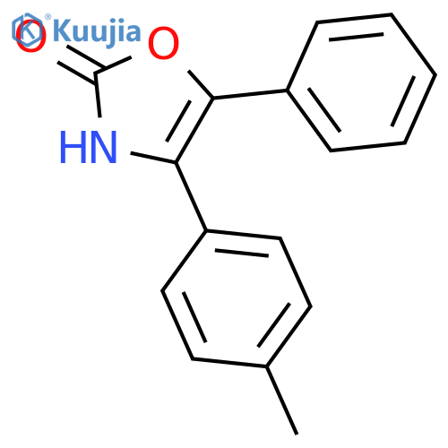 2(3H)-Oxazolone, 4-(4-methylphenyl)-5-phenyl- structure