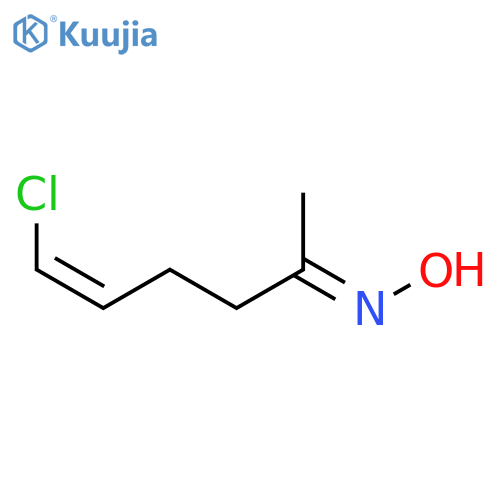 5-Hexen-2-one, 6-chloro-, oxime, (Z,E)- structure
