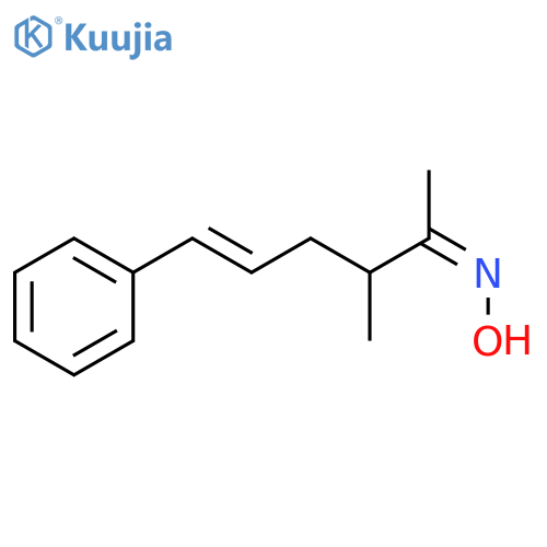 5-Hexen-2-one, 3-methyl-6-phenyl-, oxime, (Z,E)- structure