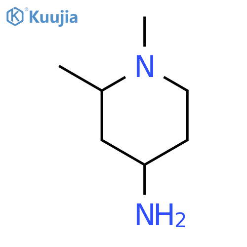 1,2-dimethylpiperidin-4-amine structure