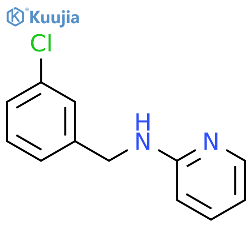 N-(3-chlorophenyl)methylpyridin-2-amine structure