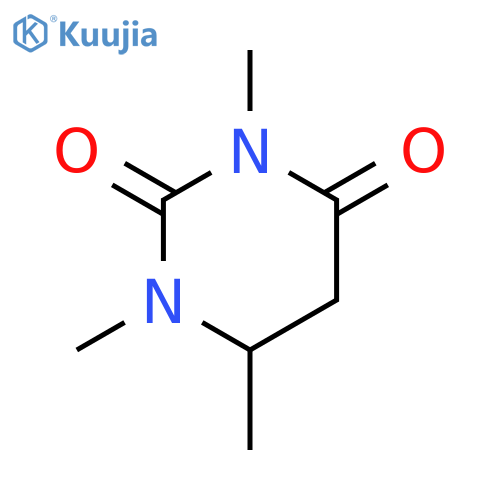 2,4(1H,3H)-Pyrimidinedione, dihydro-1,3,6-trimethyl- structure