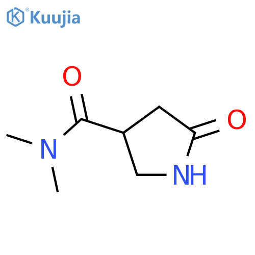 N,1-dimethyl-5-oxopyrrolidine-3-carboxamide structure