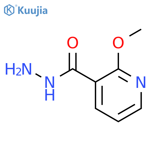 2-methoxy-3-Pyridinecarboxylic acid hydrazide structure