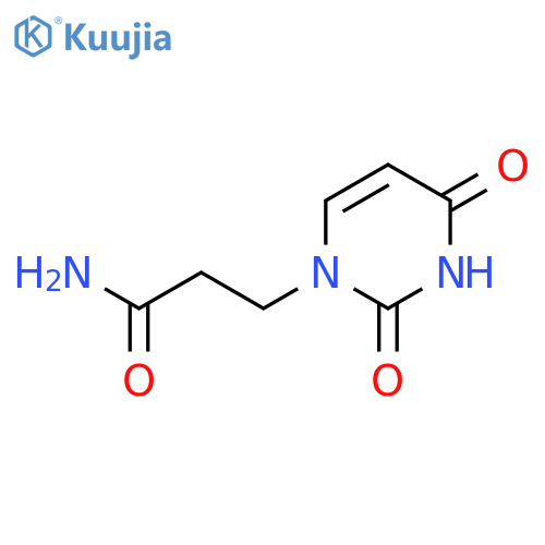 1(2H)-Pyrimidinepropanamide, 3,4-dihydro-2,4-dioxo- structure