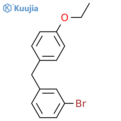 1-bromo-3-(4-ethoxybenzyl)benzene structure