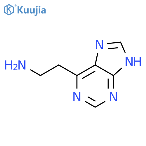 9H-Purine-6-ethanamine structure