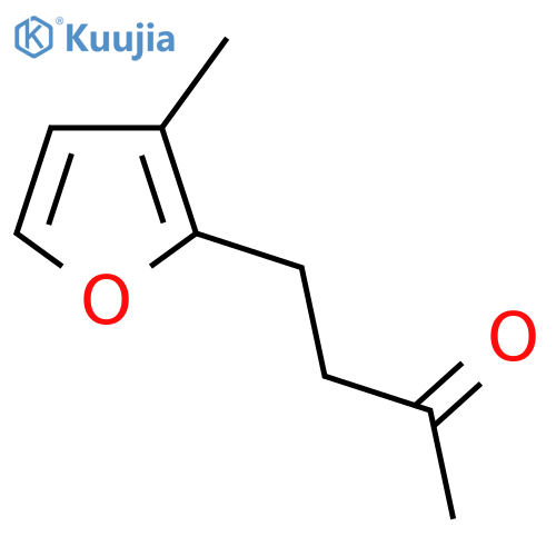 4-(3-methylfuran-2-yl)butan-2-one structure