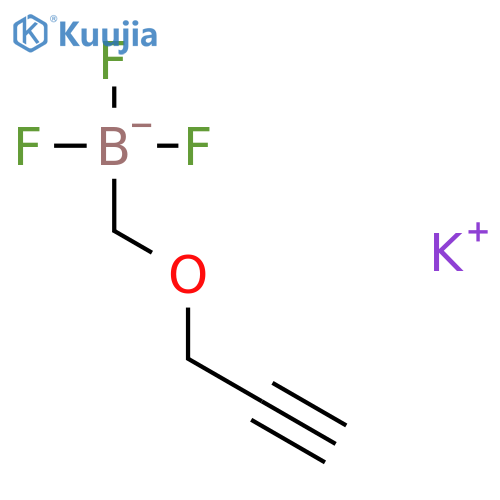 Potassium (Prop-2-ynyloxymethyl)trifluoroborate structure