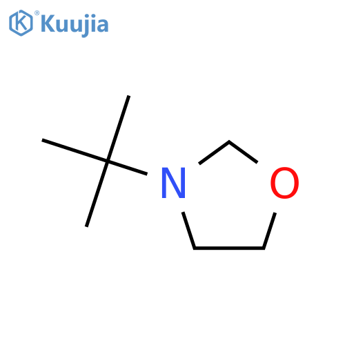 OXAZOLIDINE, 3-(1,1-DIMETHYLETHYL)- structure
