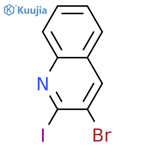 3-bromo-2-iodoquinoline structure
