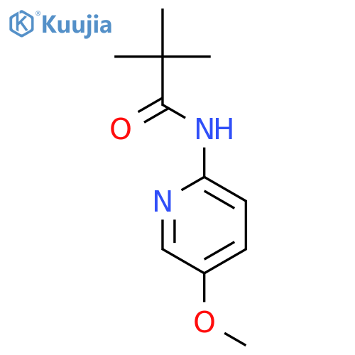 N-(5-Methoxy-pyridin-2-yl)-2,2-dimethyl-propionamide structure