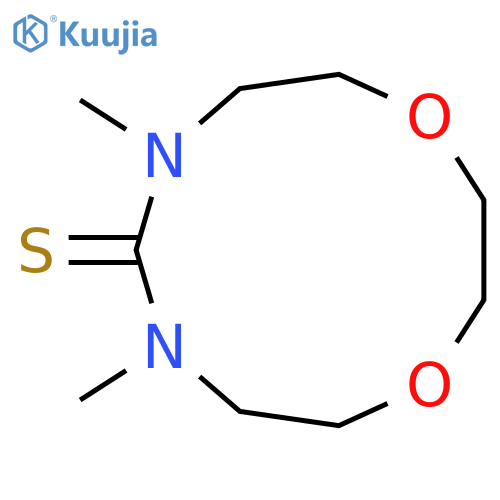 7,9-Dimethyl-1,4-dioxa-7,9-diazacycloundecane-8-thione structure