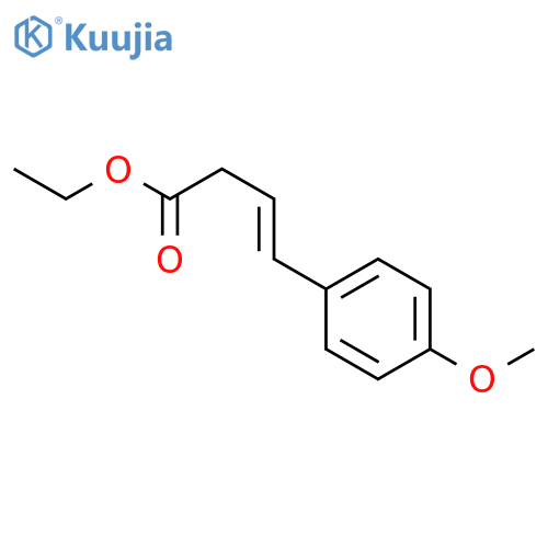3-Butenoic acid, 4-(4-methoxyphenyl)-, ethyl ester, (E)- structure