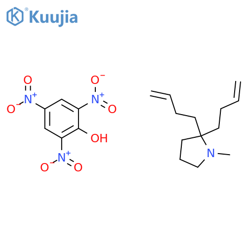 Pyrrolidine, 2,2-di-3-butenyl-1-methyl-, compd. with 2,4,6-trinitrophenol(1:1) structure