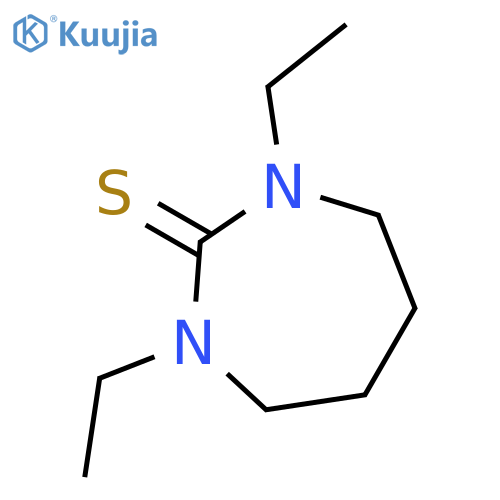 2H-1,3-Diazepine-2-thione, 1,3-diethylhexahydro- structure