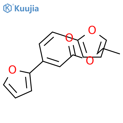 2,4-PENTADIENOIC ACID, 3,5-DI-2-FURANYL-, ETHYL ESTER, (E,Z)- structure