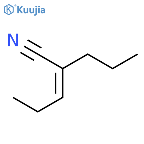2-Pentenenitrile, 2-propyl-, (Z)- structure