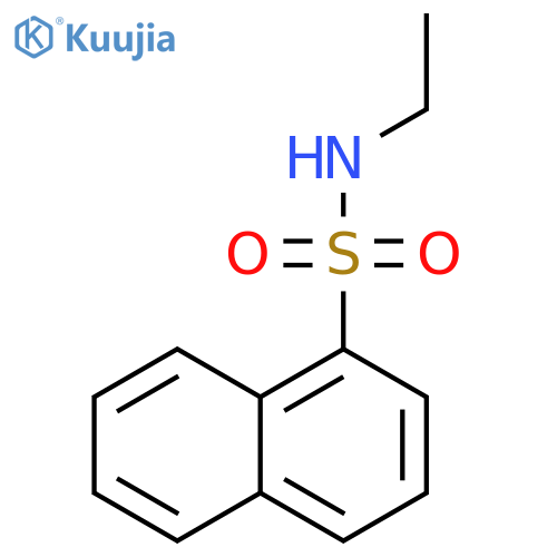 N-ethylnaphthalene-1-sulfonamide structure
