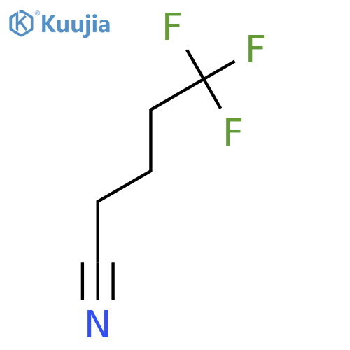 5,5,5-Trifluorovaleronitrile structure