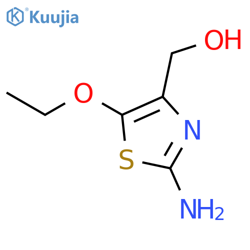 4-Thiazolemethanol, 2-amino-5-ethoxy- structure