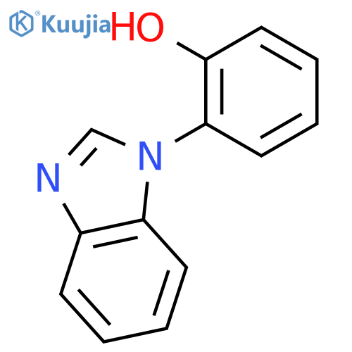 Phenol, 1H-benzimidazolyl- structure