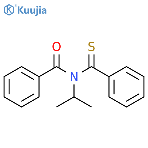 Benzamide, N-(1-methylethyl)-N-(phenylthioxomethyl)- structure