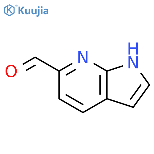 1H-Pyrrolo[2,3-b]pyridine-6-carbaldehyde structure