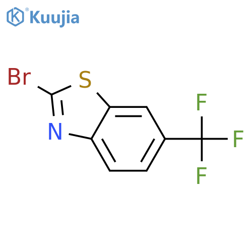2-Bromo-6-(trifluoromethyl)benzodthiazole structure