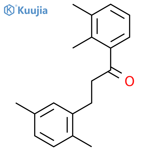 2',3'-Dimethyl-3-(2,5-dimethylphenyl)propiophenone structure