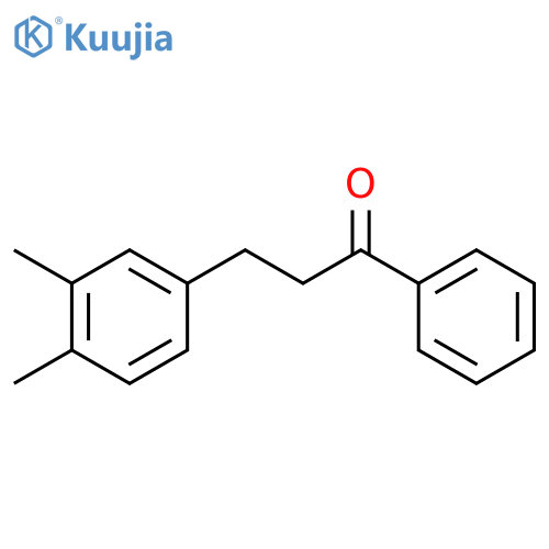 3-(3,4-Dimethylphenyl)propiophenone structure