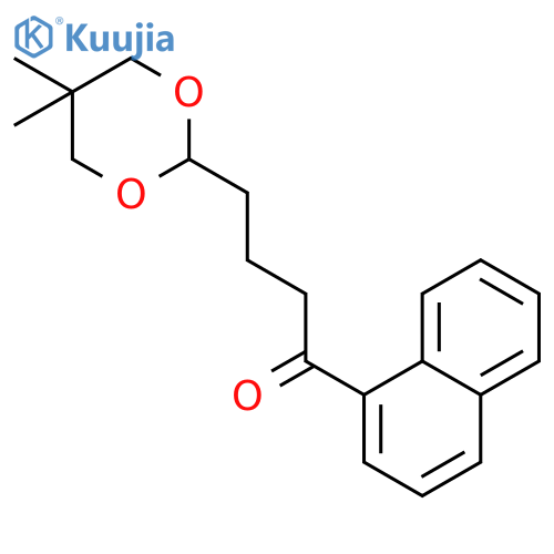 4-(5,5-Dimethyl-1,3-dioxan-2-yl)-1'-butyronaphthone structure