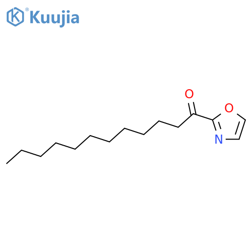2-Dodecanoyloxazole structure