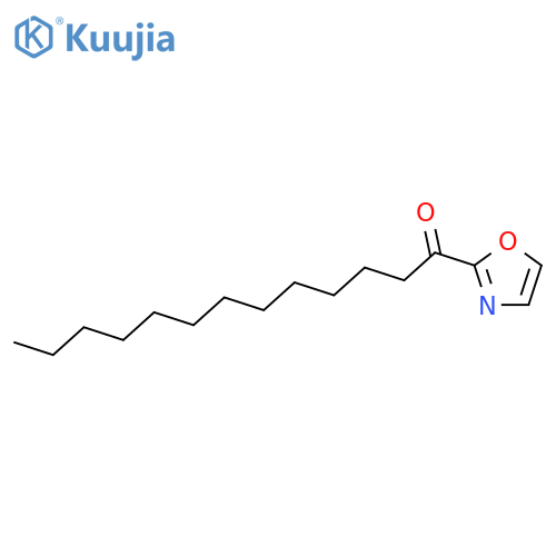 2-Tridecanoyloxazole structure