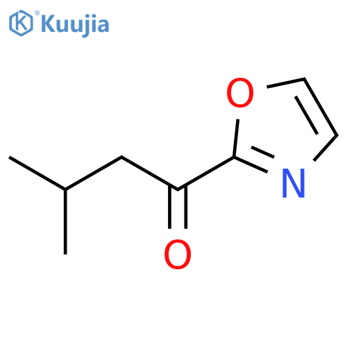 3-methyl-1-(1,3-oxazol-2-yl)butan-1-one structure