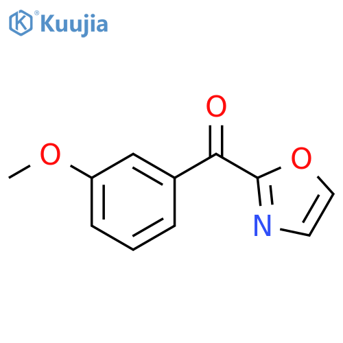 2-(3-Methoxybenzoyl)oxazole structure