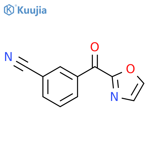 2-(3-Cyanobenzoyl)oxazole structure