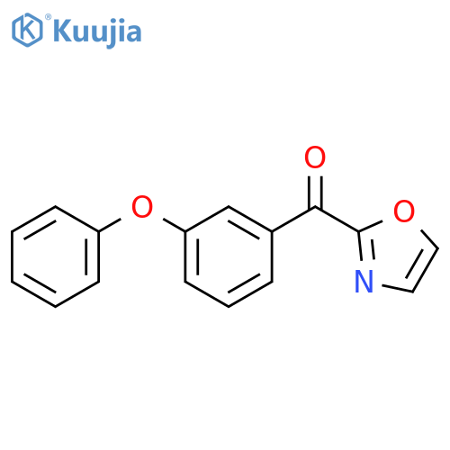 2-(3-Phenoxybenzoyl)oxazole structure