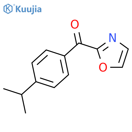 2-(4-Isopropylbenzoyl)oxazole structure