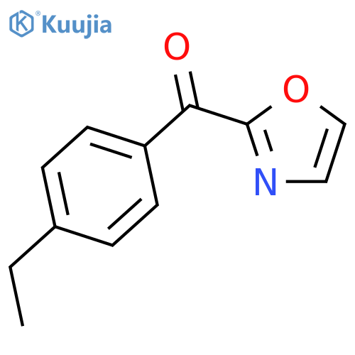 (4-ethylphenyl)-oxazol-2-yl-methanone structure